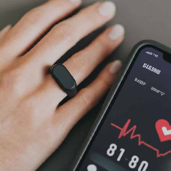 smart ring with heart rate monitor